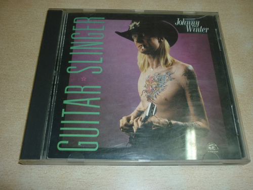 Johnny Winter Guitar Slinger Cd Usa Alligator Nm