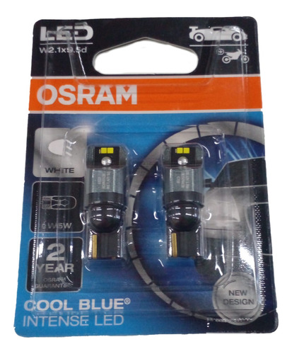 Kit 2 Led De Patente Osram P/ Peugeot 3008 1.6 Thp