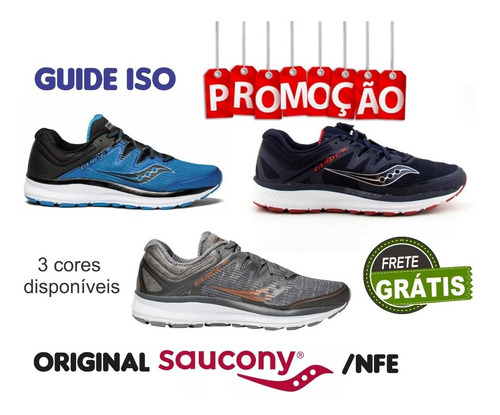 saucony guide iso masculino