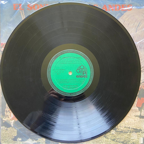Vinilo El Sonido De Los Andes, Quena Charango ...che Discos (Usado)