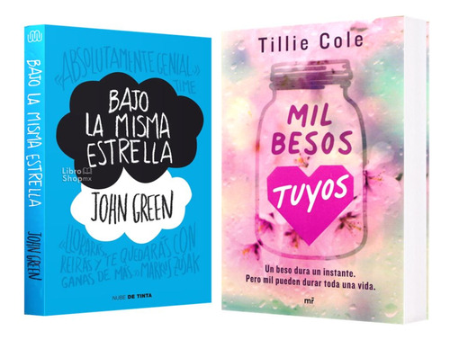 Bajo La Misma Estrella + Mil Besos Tuyos Pack 2 Libros