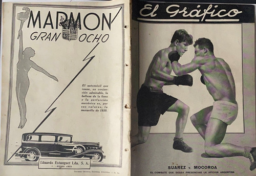 Revista Antigua El Gráfico, Deportes, Nº 557, Marzo 1930