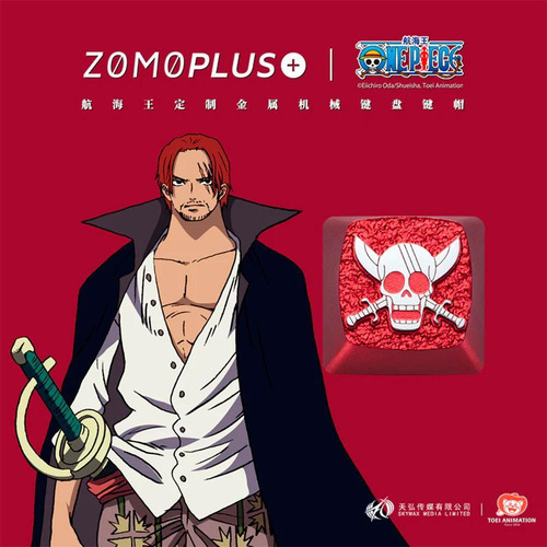 Keycap Gamer Zomo - One Piece: Digitação Premium