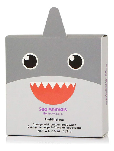 Esponja Spongelle Animales Marinos Sammy Shark