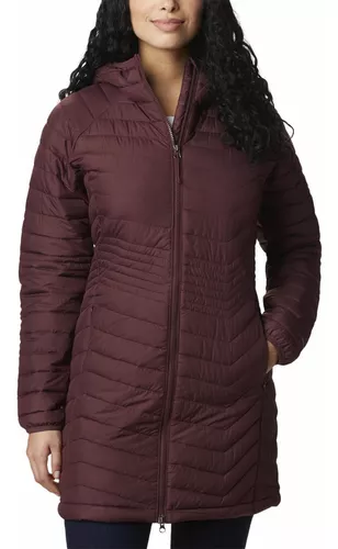 Columbia Powder Lite rojo chaqueta outdoor mujer