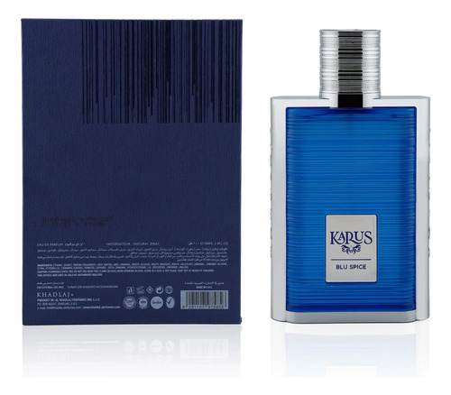 Perfume Khadlaj Perfumes Karus Blue Spice Eau De Parfum, 100