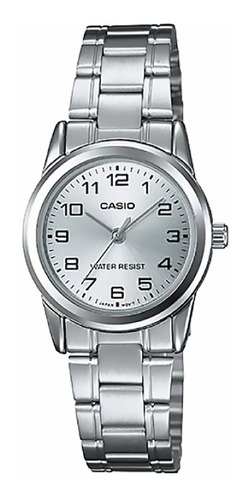 Reloj Casio Mujer Ltp-v001d-7b Diseño Novedoso Análogo