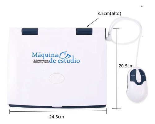 Computadora Laptop De Juguete De Español Ingles Para Niños