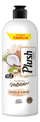 Plush Care Shampoo Nutrição 800ml