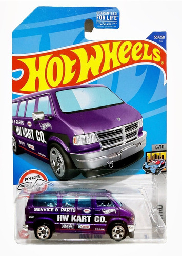 Hot Wheels Dodge Van 6/10 Hw Metro