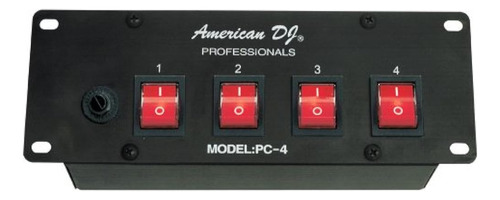 Conmutador American Dj Pc4 Cuatro De Canal