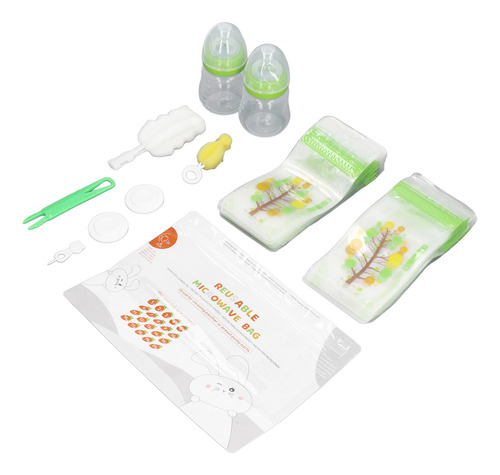 Set De Almacenamiento De Biberones Para Guardar Leche Matern