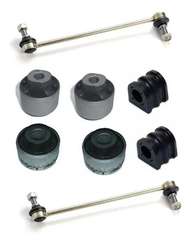 comprar Kit 2 Bieletas +  2 Bujes Barra + 4 Parrila Fluence Megane 3