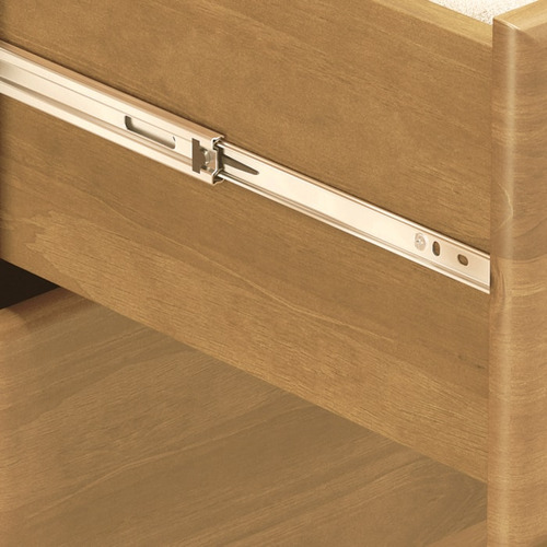 Comoda 5 Gavetas 1 Porta Madeira Maciça 125 Cm 2251 Freijo M
