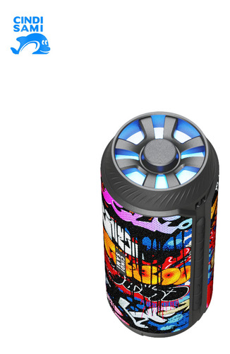 Altavoz Bluetooth 5.0 Portátil Carga 2h Multicolor
