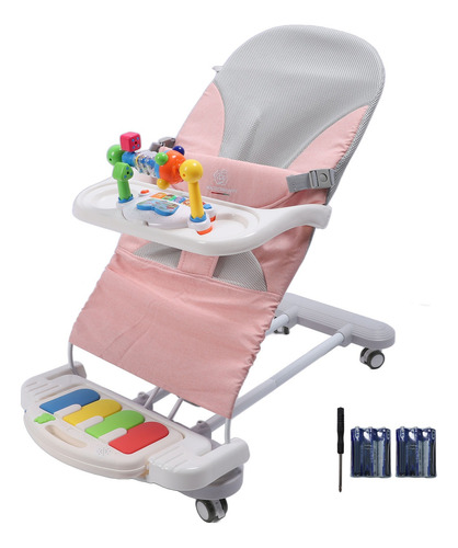 Bouncer Silla Vibradora Mecedora De Bebe Musical Con Juegos