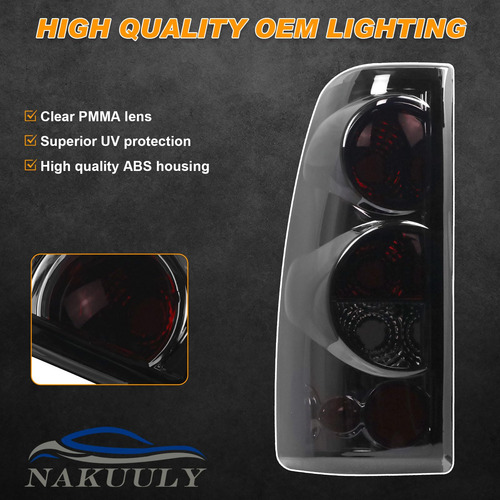 Luz Trasera Nakuuly Compatible Con Chevy Silverado 1999-2006