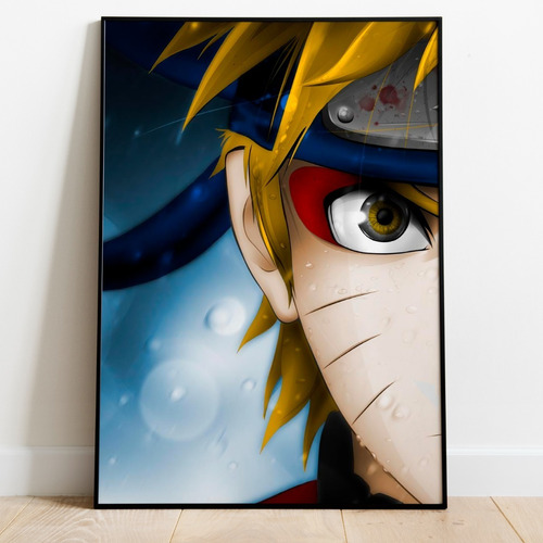 Vinilo Decorativo 50x70cm Poster Naruto Anime Manga 25