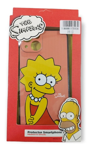 Carcasa Para iPhone 13 Diseño Oficial Los Simpsons