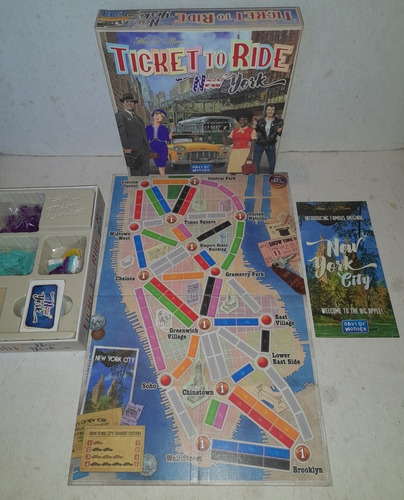 Ticket To Ride New York Juego De Mesa Days Of Wonder (Usado)