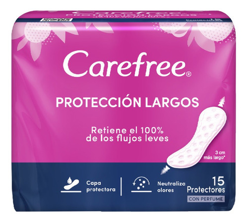 Protector Carefree Proteccion Largos - Und a $227