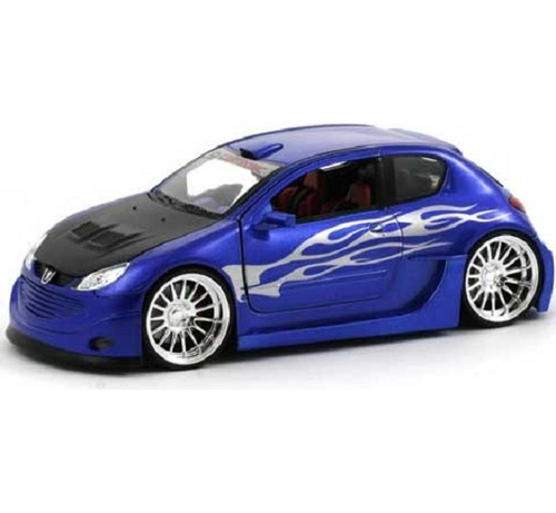 Peugeot 206 Tuning 1/24 By Welly