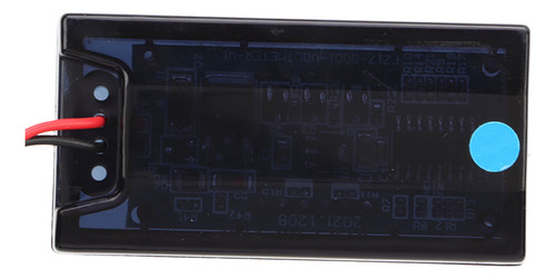 Voltímetro Universal Ultradelgado Con Pantalla Lcd Azul Para