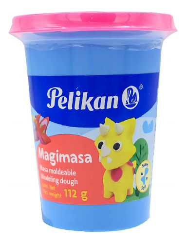 Masa Moldeable Pelikan Magimasa, Bote/112g Color Rosa