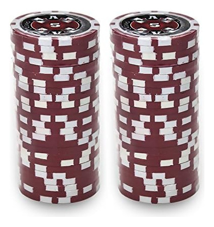 Chip De Póquer Brybelly Ace Casino, Compuesto De Arcilla De