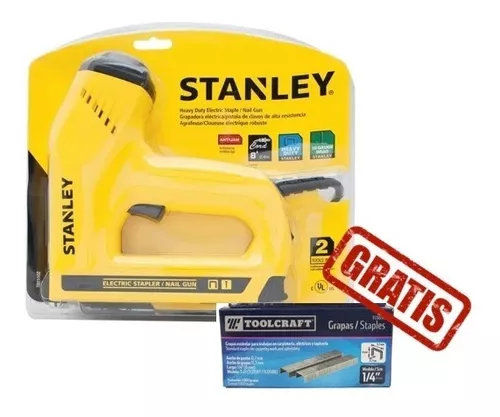 Grapadora eléctrica STANLEY - Gama profesional - 6-TRE550