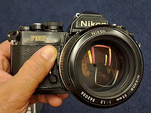 Nikon Fm2 Com 55mm F/1.2 Revisadas
