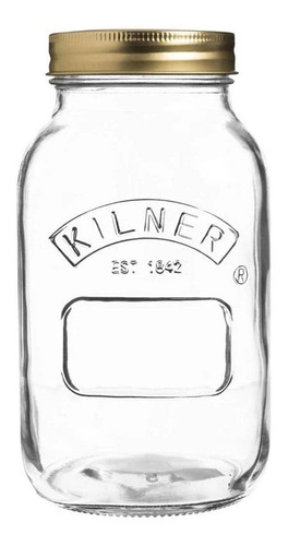 Frasco De Conservas 1lt Kilner