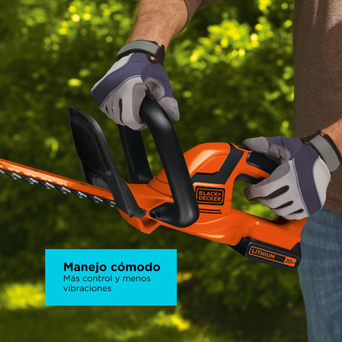 Imagen 7 de 11 de Cortasetos Inalámbrico 22'' Black+decker Lht2220-b3