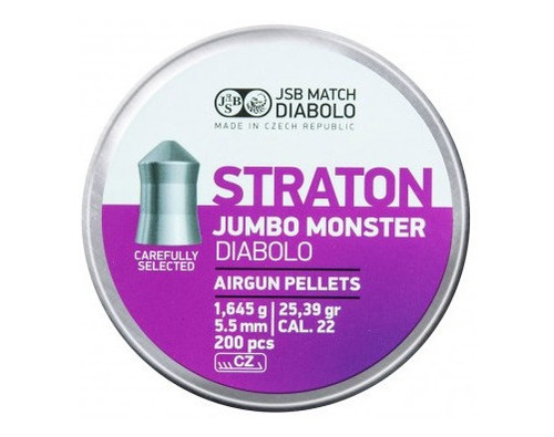 Jsb Straton Jumbo Monster 5,5mm 200pz 25,39gr Xchwsp