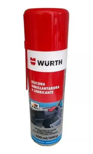 Silicona Spray Abrillantadora Y Lubricante Wurth 300 Ml