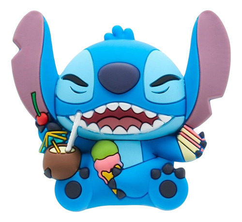 Stitch Imán Decorativo Figura Magnética Snacks 