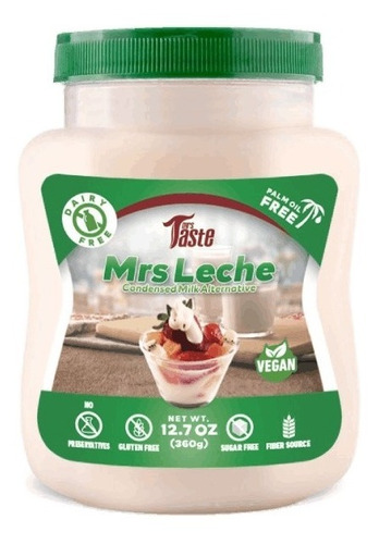 Mrs Taste Sabor Leche Condensado Sin Azucar Vegano Brasil