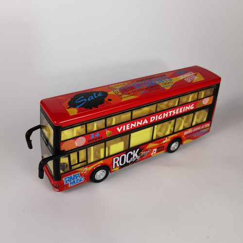 Simulación De Autobús De Dos Pisos Con Modelo De Coche De Ju