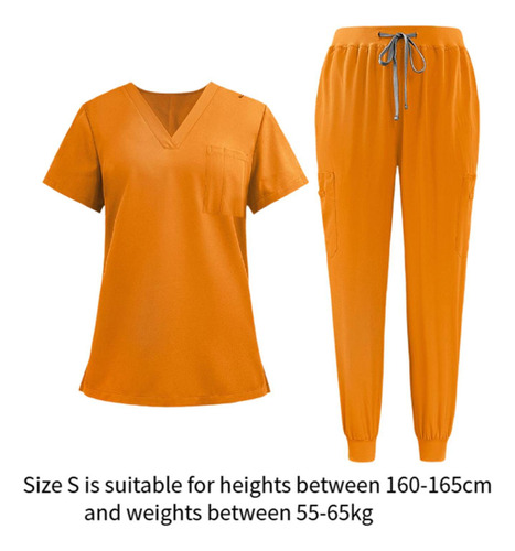 Conjunto De Uniforme Médico Para Mujer, Camiseta Suave Y