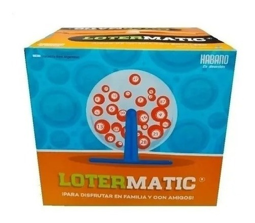 Lotermatic Loteria Familiar Con Bolillero Habano Distri. Lv