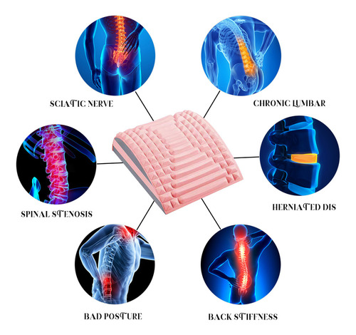 Aparato De Columna Lumbar Para Estirar Y Relajar La Columna