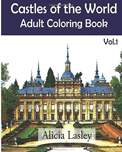 Castles Of The World  Adult Coloring Book Vol1 Castle Sketch