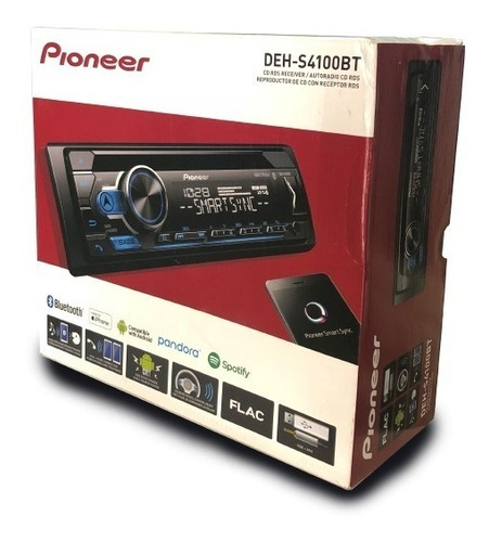 Paquete Pioneer Autoestéreo Mvh-s315bt + 2 Pares Bocinas 6.5