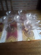 Comprar Juego De Copas De Cristal Talladas 