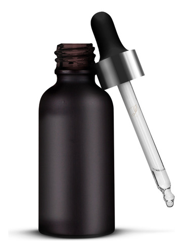 Frasco conta-gotas Smart GR preto armazenamento óleos preto