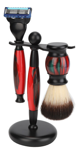Juego De Brochas De Afeitar Para Barba, 3 Piezas, Manual, Li