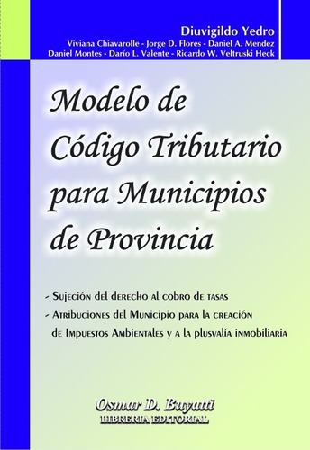 Libro Modelo De Codigo Tributario Para Municipios