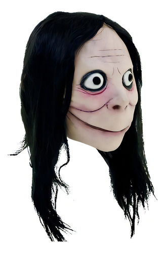 Máscara Creepypasta: Momo 26808 Halloween Color Beige