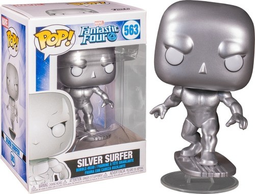 Funko Pop! 563 Fantastic Four Silver Surfer Original Candos 