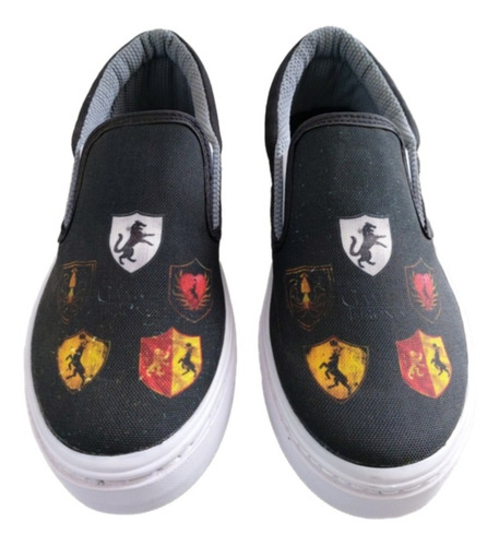 Tenis Slip On Game Of Thrones Escudos